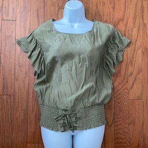 Soho Green Blouse